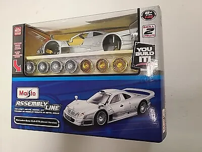 Maisto Assembly Line Mercedes-benz Clk-gtr Street - 1/26 - 39949 -  New - Sealed • $28.97