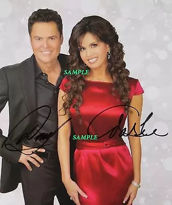 Donnie Marie Osmond Reprint 8x10 Photo Autographed Signed Christmas Man Cave • $8.46