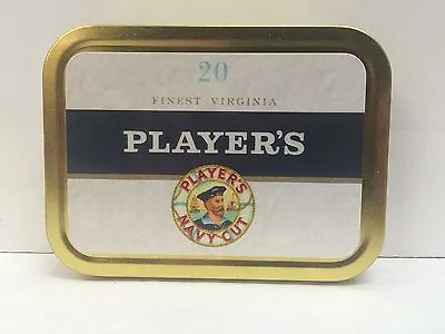 £6.50 • Buy Players Navy Cut Retro Advertising Brand Cigarette Tobacco Storage 2oz Tin