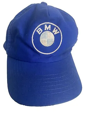 VTG BMW By Headwear.  Blue Faded Slightly Frayed See Photos  Nice Rim • $22