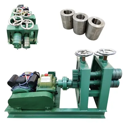 110V Plate Roll Pinch Bending Machine Press Roller Steel Sheet Pipe Bender • $1236.60