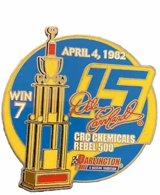 VTG Dale Earnhardt Win 7 CRC Chemicals Rebel 500 Commemorative Lapel Pin • $11.66