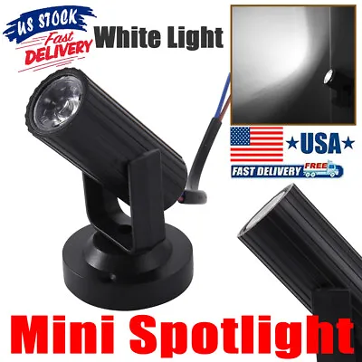 Mini 1W LED Spot Light Fixture Adjustable Picture Lamp Showcase Jewelry Shop Bar • $7.98