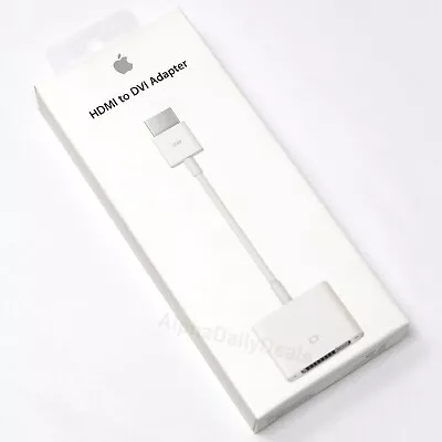 NEW Genuine Apple HDMI To DVI Video Adapter • $19.95