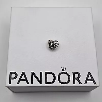 Genuine Pandora Openwork Family Heart Charm ALE 925 #798571C00 • £15