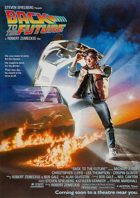 A4 Laminated Back To The Future McFly Movie Posters Old Vintage Boxing Wall • £3.20