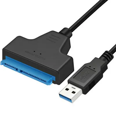 $9.50 • Buy USB 3.0 To SATA III 22 Pin HDD SSD 2.5  Hard Drive Adapter Cable