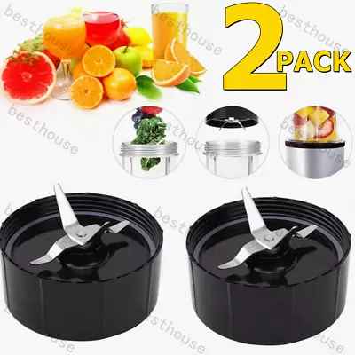 2pcs Replacement Parts Cross Blade For Magic Bullet Blender-mb1001 Series Mixer • $10.90