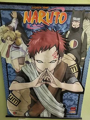 Rare Naruto Shonen Jump Wall Scroll Banner Large Poster 44''x33'' Japanese Anime • $49.99