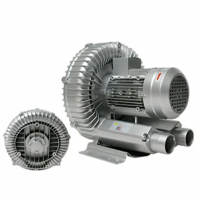 $199.98 • Buy 180W High Pressure Fan Vortex Air Vacuum Pump Industrial Vacuum Cleaner 1PH 220V