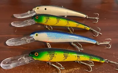 Lot Of 4 Mann's Stretch 25 2 Ounce Trolling Lures Used Nice Colors • $50