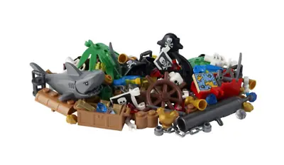 LEGO Miscellaneous: Pirates And Treasure VIP Add On Pack (40515) Shark Skeleton • $11.98