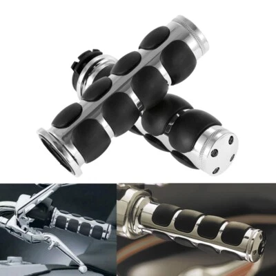 $35.99 • Buy Handlebar 1  Hand Grips For Yamaha V Star 650 950 1100 1300 XVS Custom Classic
