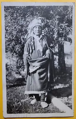 Vintage Postcard - Chief Manitou - Colorado Springs - Posted 1925 - Pedro Cejete • $3