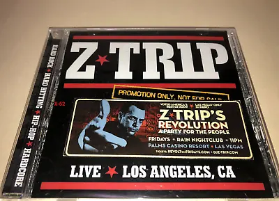 Z Trip CD Live In Los Angeles CA Promo Album DJ Z-Trip • $79.99
