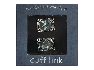 New Accessories Cuff Links Malachite Stone Effect Cufflinks Men • $11.51