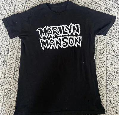 VTG Very Rare Marilyn Manson Shirt Circa 1995 Spooky Kids Size Large L • $75