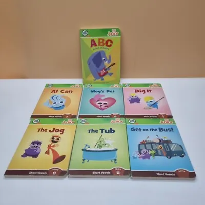 Leapfrog Tag Junior Short Vowels Aeiou Book Bundle Learning X7 Abc  • £16.95