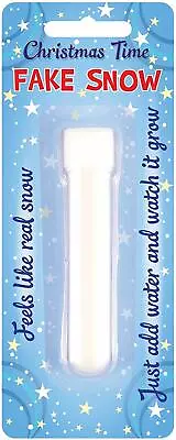  Christmas Magic Snow Tube Fake Snow Activity Xmas Eve Box Filler • £2.29