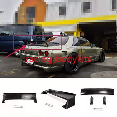 For Nissan Skyline R32 GTR FRP Unpainted Rear Trunk Spoiler Wing Lip Bodykits • $394.68