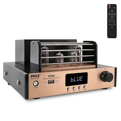 Pyle 1000W Home Audio Desktop Stereo Vacuum Hi-Fi Power Amplifier Receiver • $191.99