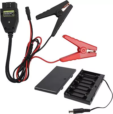 Car OBD2 ECU Memory Saver Portable Replace Battery ECU Emergency Power Cable • $16.99