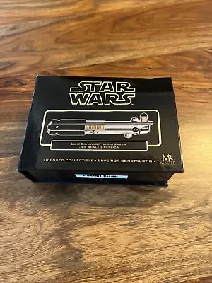 Star Wars Luke Skywalkers Lightsaber Hilt Replica MASTER REPLICAS MIB • $200