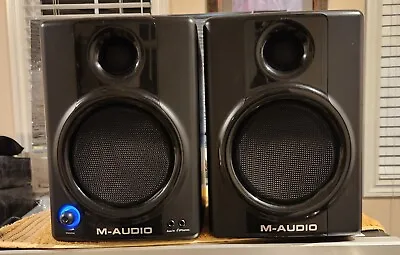 M-Audio Studiophile AV 40 Desktop Reference Speakers Studio Monitors - PAIR • $90