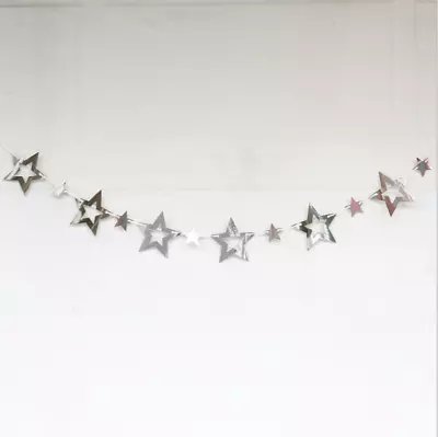 £2.24 • Buy UK Paper Star Garland Buntings Wedding Party Birthday Banner Hanging Wall Decor