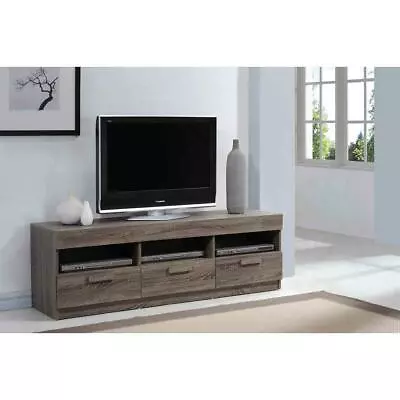 TV Stand Console Storage Cabinet Shelf Media Center Television Stand W/ 3 Drawer • $194.99