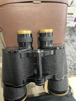 VINTAGE SELSI BINOCULARS 7x50 LIGHT WEIGHT -  FULLY COATED - W/ CASE • $17.50