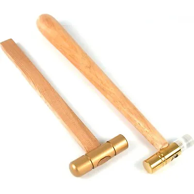 Brass & Plastic Mallet & Hammer 2 Jewelers Tools • $11.59