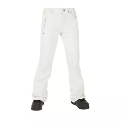 Volcom Species Stretch Pant Women's Snow Pants Off White Large • $126