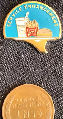 McDonald's Employee  Service Enhancement Lapel Pin • $6.99