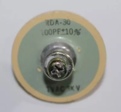 Yaesu FL-2100B Original Doorknob 100pf 3kv Used #2 We Ship Worlwide • $38