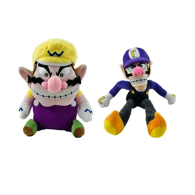 Super Mario Wario Waluigi Soft Stuffed Plush Doll Toy Kids Gift • $24.95