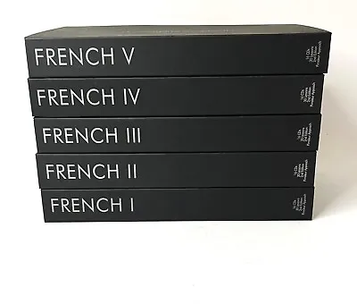Pimsleur FRENCH Language Levels 1 2 3 4 5 Gold Edition Audio Course (80 CD's) • £103.01