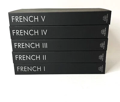 Pimsleur FRENCH Language Levels 1 2 3 4 5 Gold Edition Audio Course (80 CD's) • £102.21