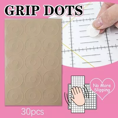 30PCS Quilting Rulers Quilting Templates Non-Slip Pads Ruler Racks • $7.01