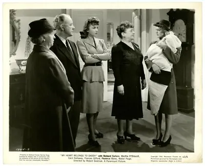 FRANCES GIFFORD MARTHA O'DRISCOLL Movie Photo MY HEART BELONGS TO DADDY • $9.98