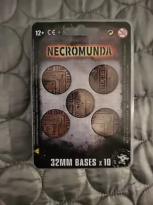 Zone Mortalis Bases X10 New In Box Necromunda Horus Heresy • £0.99