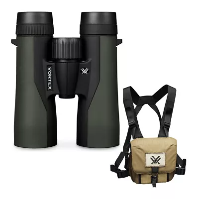 Vortex 10x42 Crossfire HD Roof Prism Binoculars With GlassPak Harness Case • $149