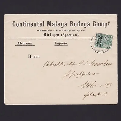 GERMAN MAROCCO 1905 Letter From Tanger • $30