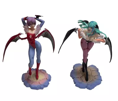Darkstalkers Lilith & Morrigan Kotubukiya Bishoujo 1:7 Scale Statues Anime • $99.99