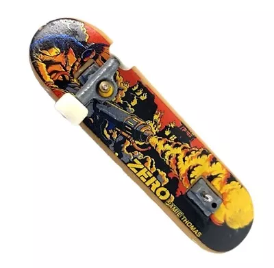 Tech Deck Mini Zero Jamie Thomas Vintage 57mm Fingerboard Fire/Burning  • $20