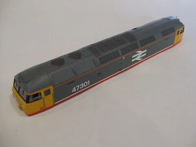 £40 • Buy Bachmann 00 Gauge Class 47301 Locomotive Body Railfreight Grey Red Stripe.