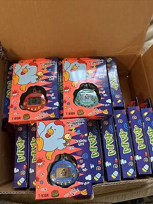Lot Of 22 Vivy Rare Electronic Virtual Pet Chicken (10 Red 7 Blue 5 Green) • $149