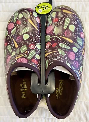 Western Chief Women's Garden Slip-on Clogs-sz 7- Waterproof-moisture Absorbent • $32