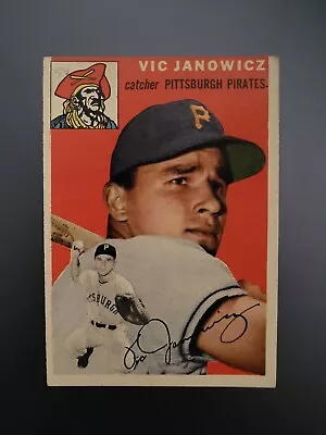 1954 Topps #16 Vic Janowicz • $5