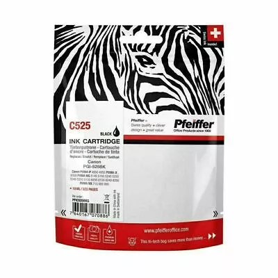 Pfeiffer Ink Cartridge Compatible With Canon PGI-525BK Black. PFIC525B • $14.35